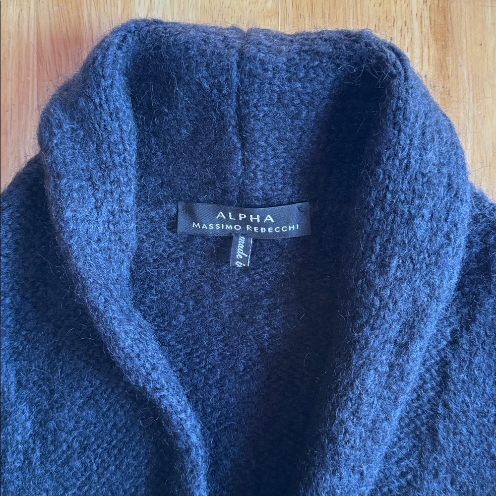 Wrap sweater Made in Italy - Picture 5 of 6